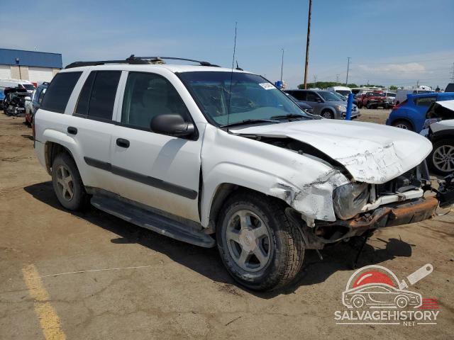 1GNDT13S952299020 2005 CHEVROLET TRAILBLZR photo no. 4