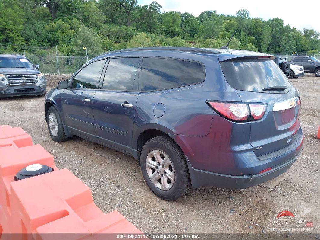 1GNKVFED7EJ286950 2014 CHEVROLET TRAVERSE photo no. 3