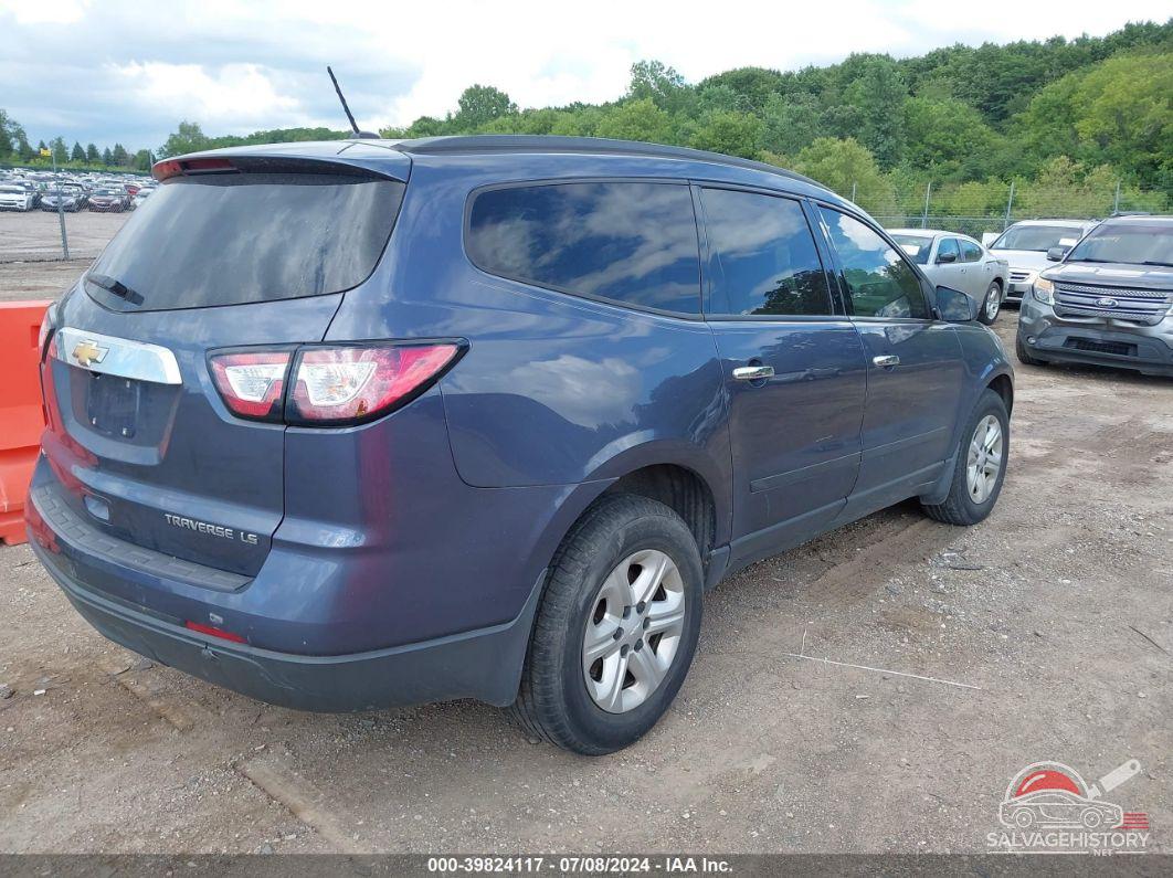 1GNKVFED7EJ286950 2014 CHEVROLET TRAVERSE photo no. 4