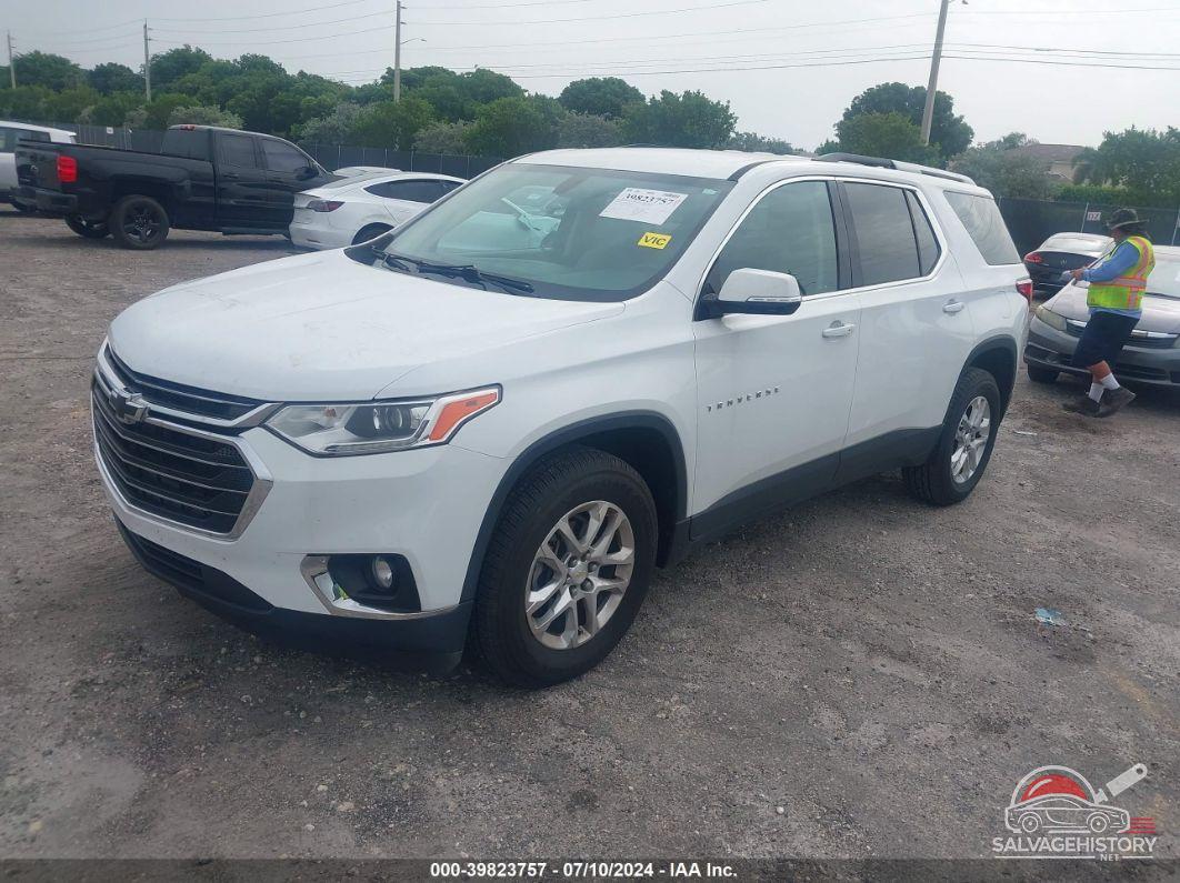 1GNERGKW2JJ279802 2018 CHEVROLET TRAVERSE photo no. 2