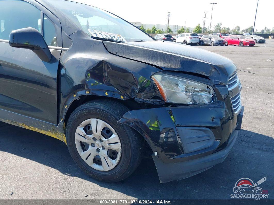 KL7CJKSB9FB097021 2015 CHEVROLET TRAX photo no. 6