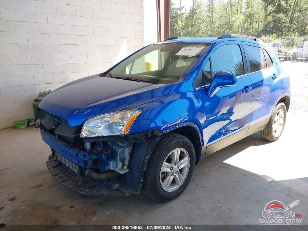 KL7CJPSB2GB530368 2016 CHEVROLET TRAX photo no. 2
