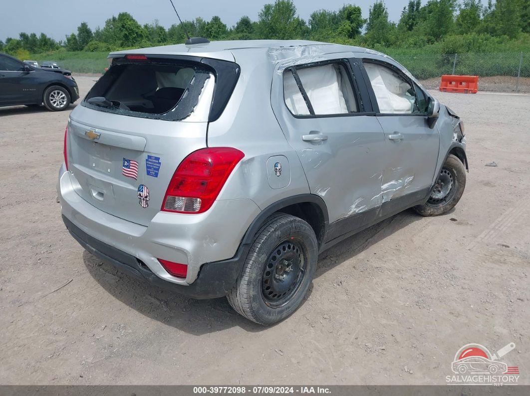 3GNCJKSB0HL274972 2017 CHEVROLET TRAX photo no. 4