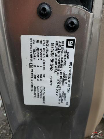 1GNDV33L16D129495 2006 CHEVROLET UPLANDER photo no. 13