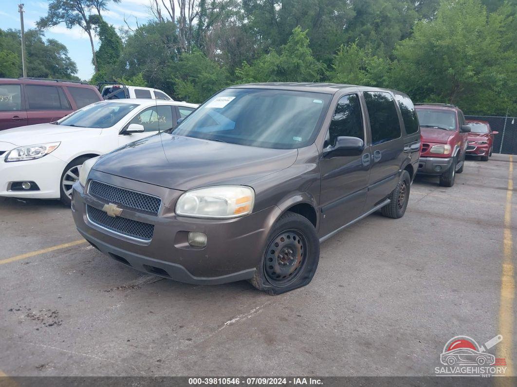 1GNDV23158D128586 2008 CHEVROLET UPLANDER photo no. 2