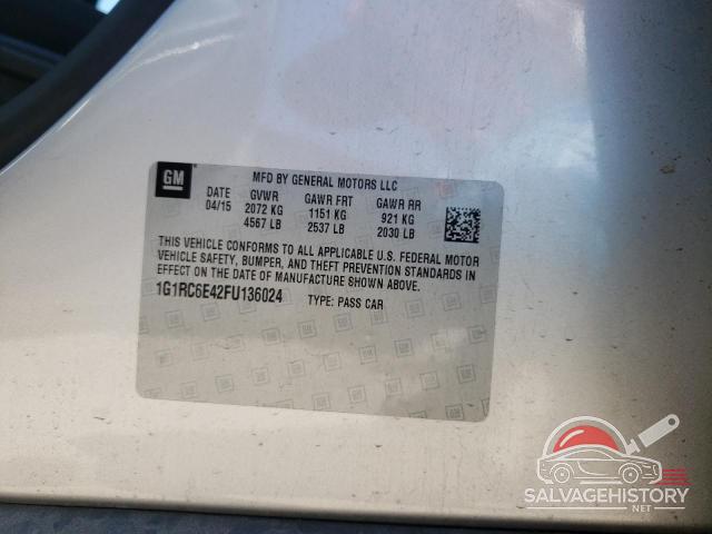 1G1RC6E42FU136024 2015 CHEVROLET VOLT photo no. 12