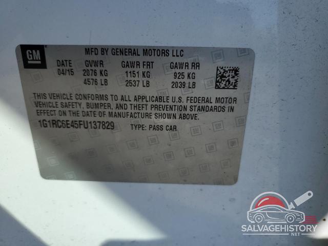 1G1RC6E45FU137829 2015 CHEVROLET VOLT photo no. 12