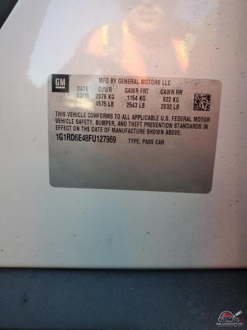 1G1RD6E48FU127969 2015 CHEVROLET VOLT photo no. 12