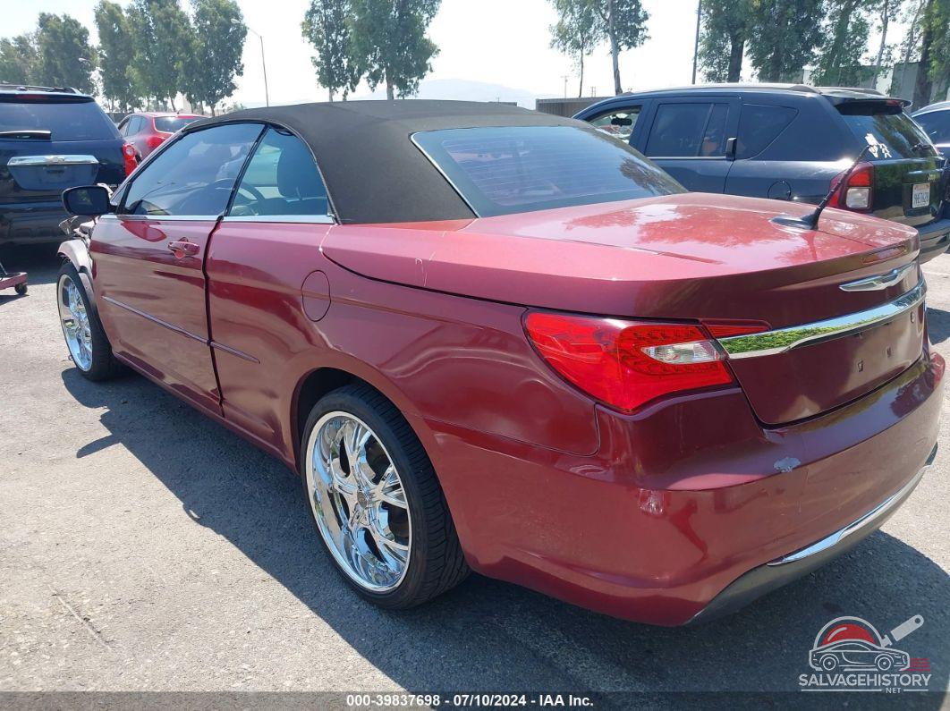 1C3BCBEG5CN268250 2012 CHRYSLER 200 photo no. 3