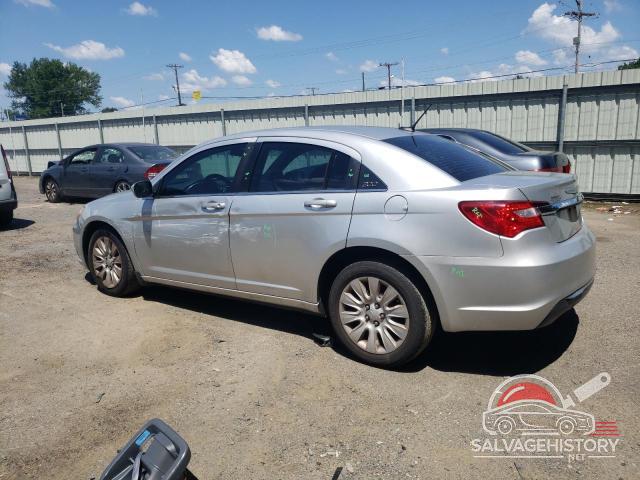 1C3CCBAB4CN140676 2012 CHRYSLER 200 photo no. 2