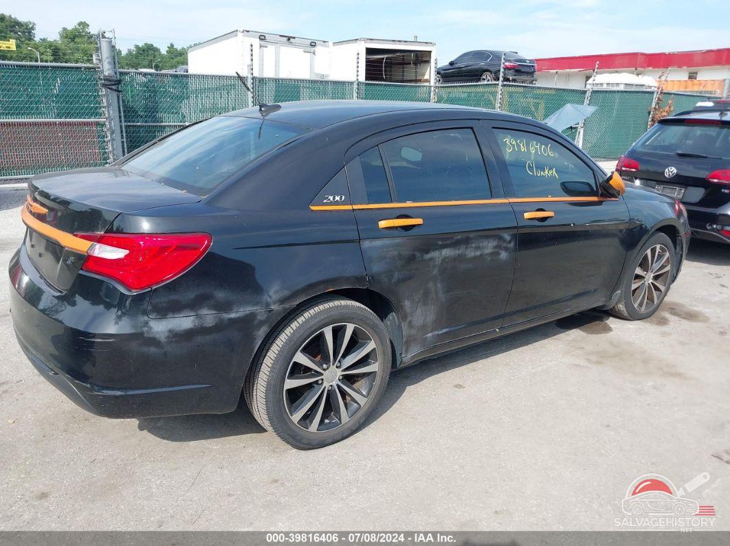 1C3CCBBG4CN250122 2012 CHRYSLER 200 photo no. 4