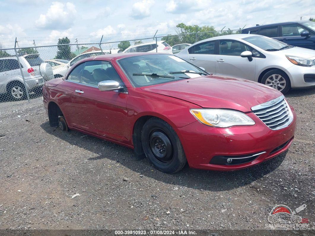 1C3BCBFG1EN138077 2014 CHRYSLER 200 photo no. 3