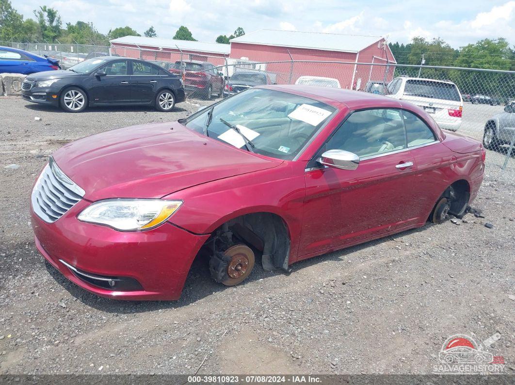 1C3BCBFG1EN138077 2014 CHRYSLER 200 photo no. 2