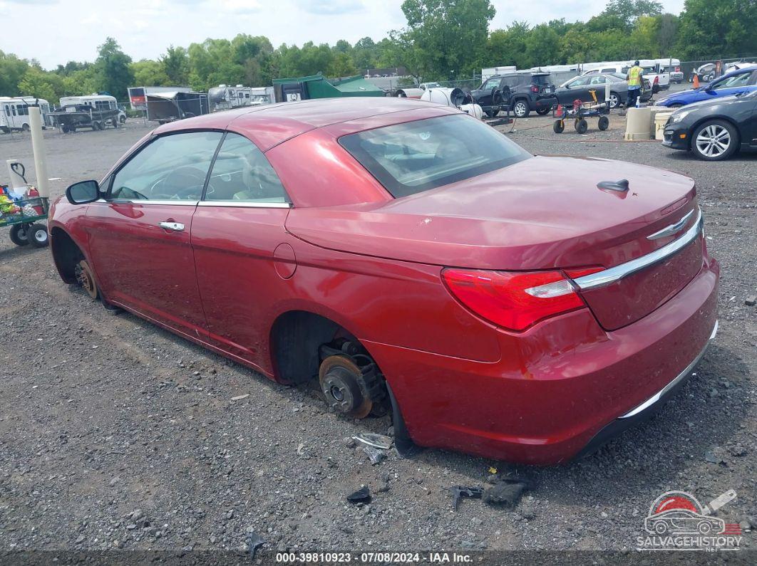 1C3BCBFG1EN138077 2014 CHRYSLER 200 photo no. 3