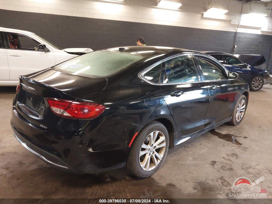 1C3CCCAB2FN747699 2015 CHRYSLER 200 photo no. 4