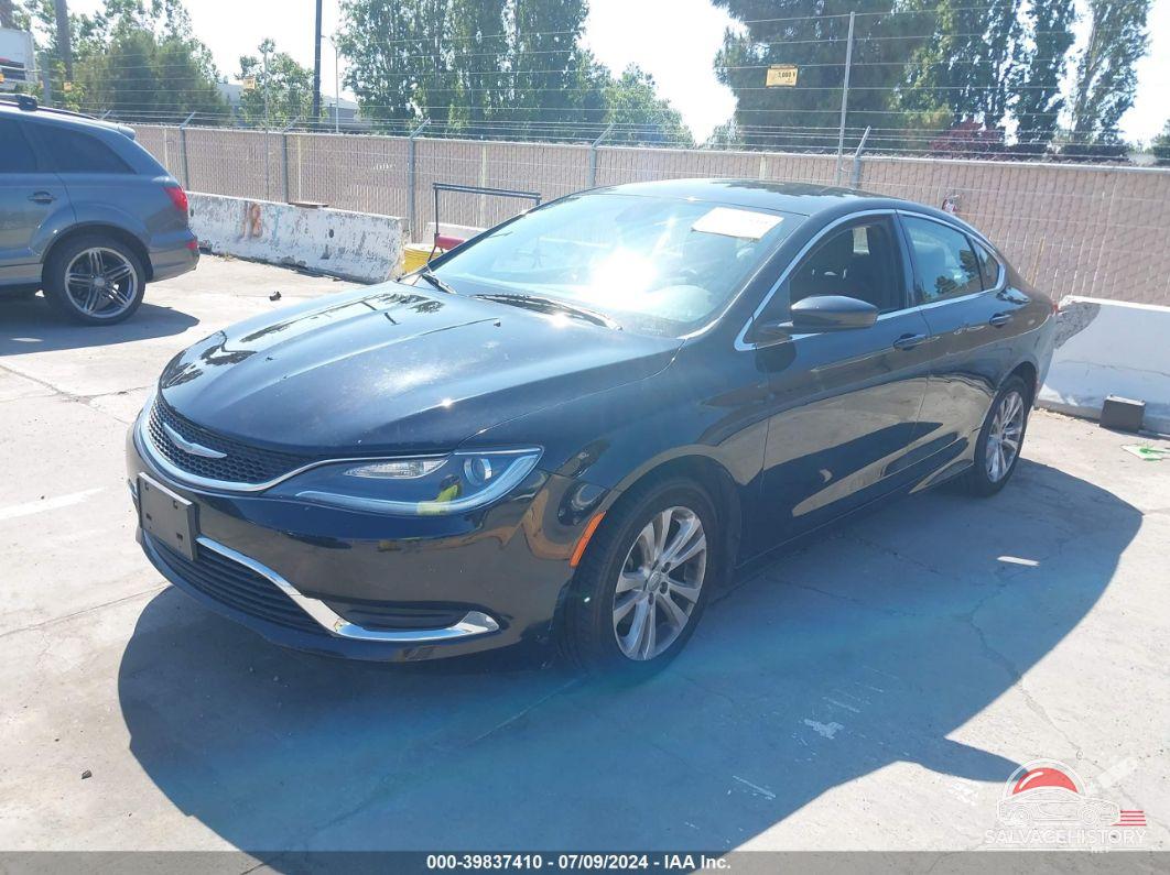 1C3CCCAB9FN748185 2015 CHRYSLER 200 photo no. 2