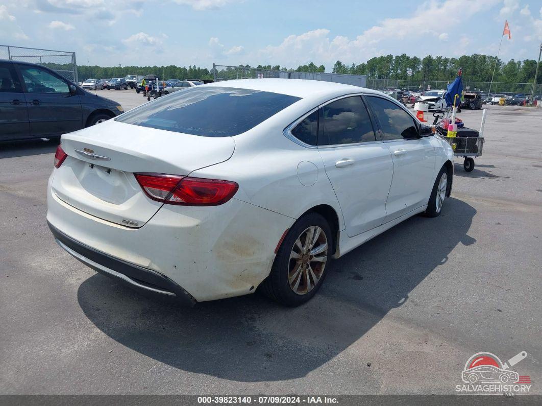 1C3CCCABXFN733954 2015 CHRYSLER 200 photo no. 4