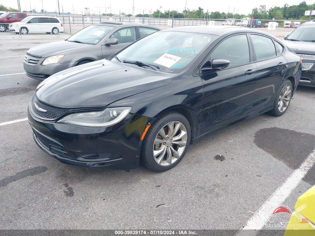 1C3CCCBB6FN735697 2015 CHRYSLER 200 photo no. 2