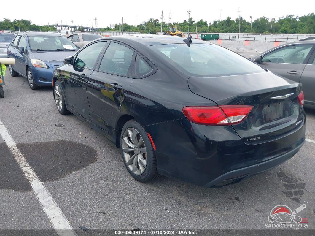 1C3CCCBB6FN735697 2015 CHRYSLER 200 photo no. 3