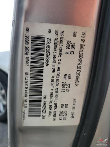 2C3LA63H56H320504 2006 CHRYSLER 300 photo no. 12