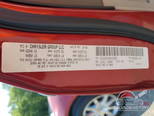 2C3CA3CV6AH125959 2010 CHRYSLER 300 photo no. 12