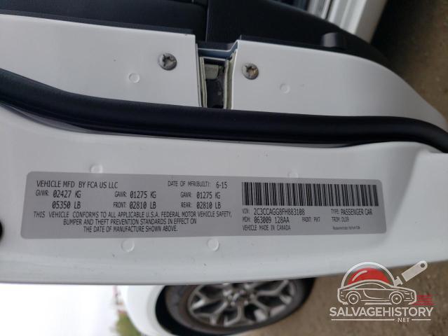 2C3CCAGG8FH883108 2015 CHRYSLER 300 photo no. 12