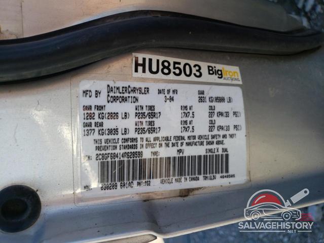 2C8GF68414R628599 2004 CHRYSLER All Models photo no. 13