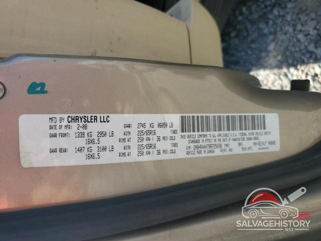 2A8HR44H78R725038 2008 CHRYSLER MINIVAN photo no. 13