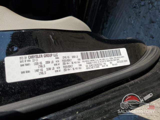 2C4RC1CG5CR227241 2012 CHRYSLER MINIVAN photo no. 13
