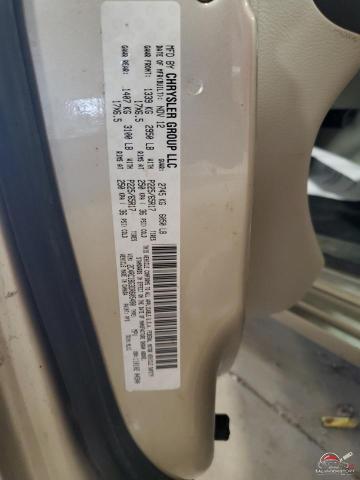 2C4RC1BG3DR605480 2013 CHRYSLER MINIVAN photo no. 13
