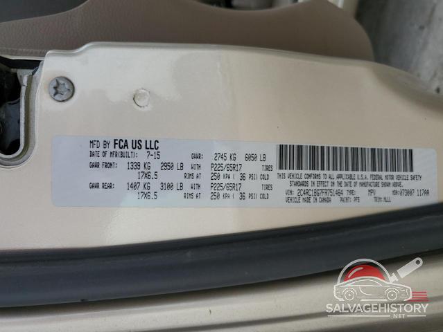 2C4RC1BG7FR751464 2015 CHRYSLER MINIVAN photo no. 13