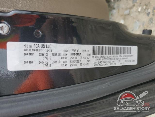 2C4RC1BG0GR187626 2016 CHRYSLER MINIVAN photo no. 13