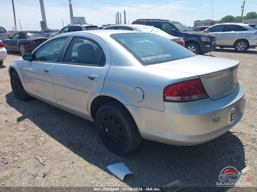 1C3EL46R73N595757 2003 CHRYSLER SEBRING photo no. 3