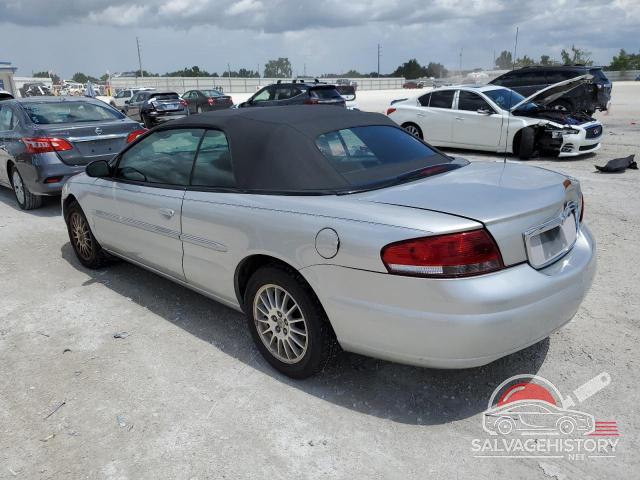 1C3EL55RX4N112609 2004 CHRYSLER SEBRING photo no. 2