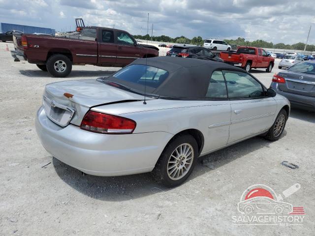 1C3EL55RX4N112609 2004 CHRYSLER SEBRING photo no. 3