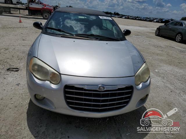 1C3EL55RX4N112609 2004 CHRYSLER SEBRING photo no. 5