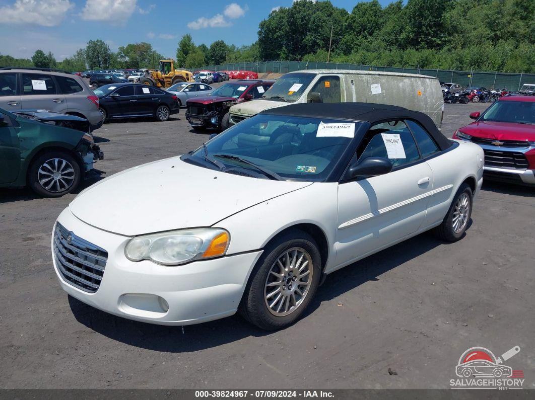 1C3EL55R75N614737 2005 CHRYSLER SEBRING photo no. 2