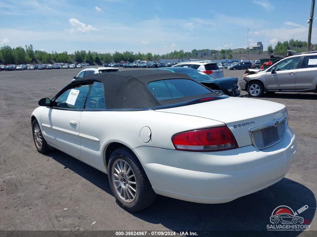 1C3EL55R75N614737 2005 CHRYSLER SEBRING photo no. 3