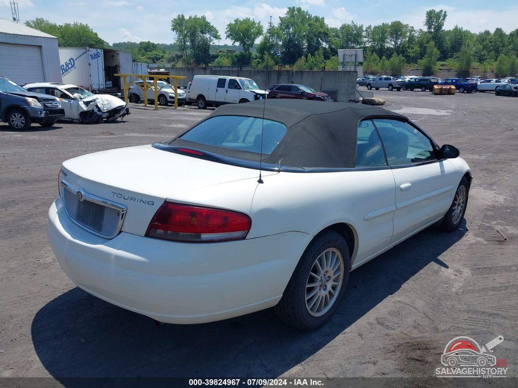 1C3EL55R75N614737 2005 CHRYSLER SEBRING photo no. 4