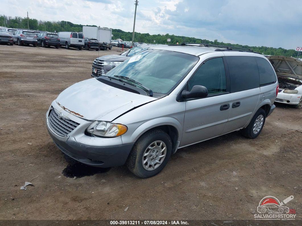 1C8GJ25G41B103701 2001 CHRYSLER VOYAGER photo no. 2