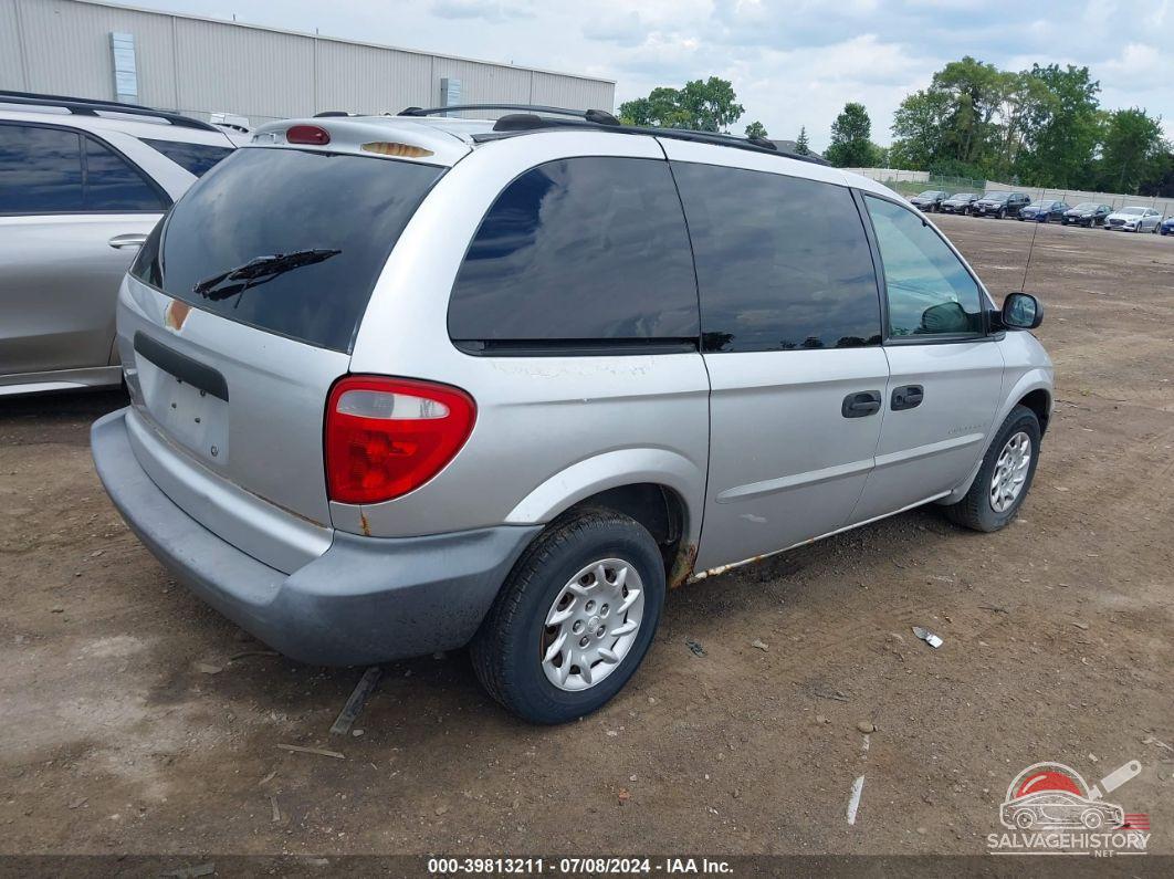 1C8GJ25G41B103701 2001 CHRYSLER VOYAGER photo no. 4