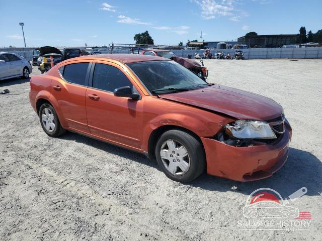 1B3LC46K08N598403 2008 DODGE AVENGER photo no. 4