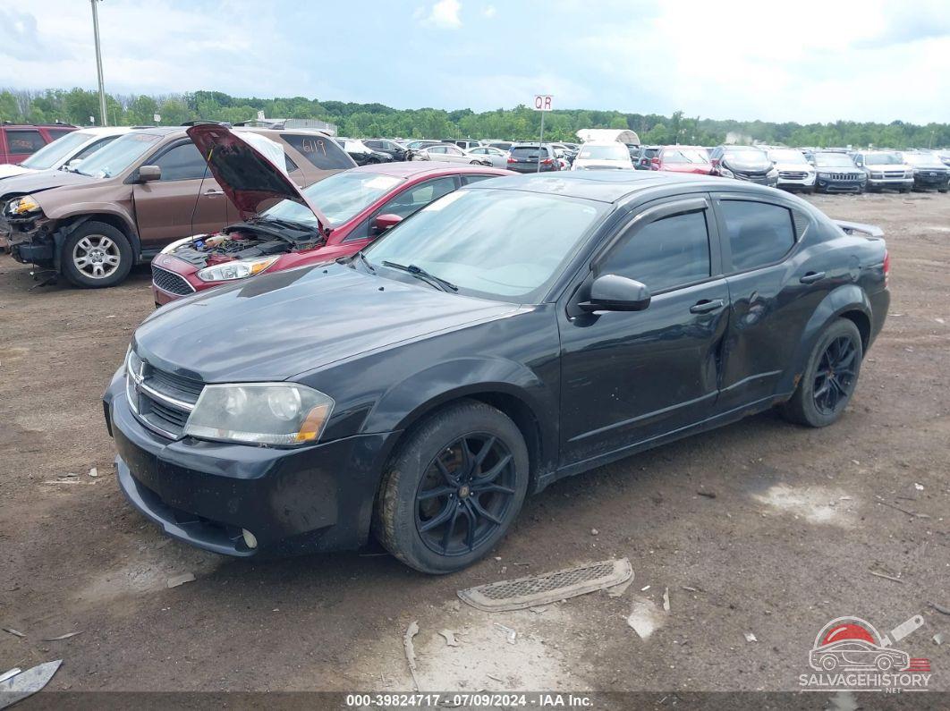 1B3LC76M48N671095 2008 DODGE AVENGER photo no. 2