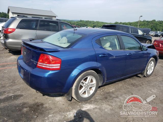 1B3LC56B89N553605 2009 DODGE AVENGER photo no. 3