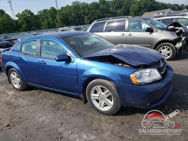 1B3LC56B89N553605 2009 DODGE AVENGER photo no. 4