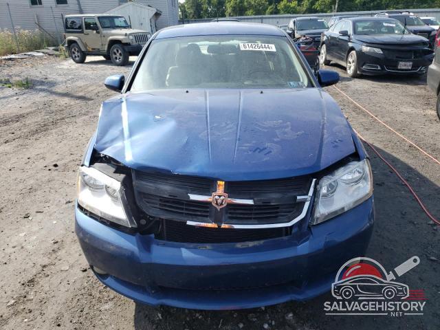 1B3LC56B89N553605 2009 DODGE AVENGER photo no. 5
