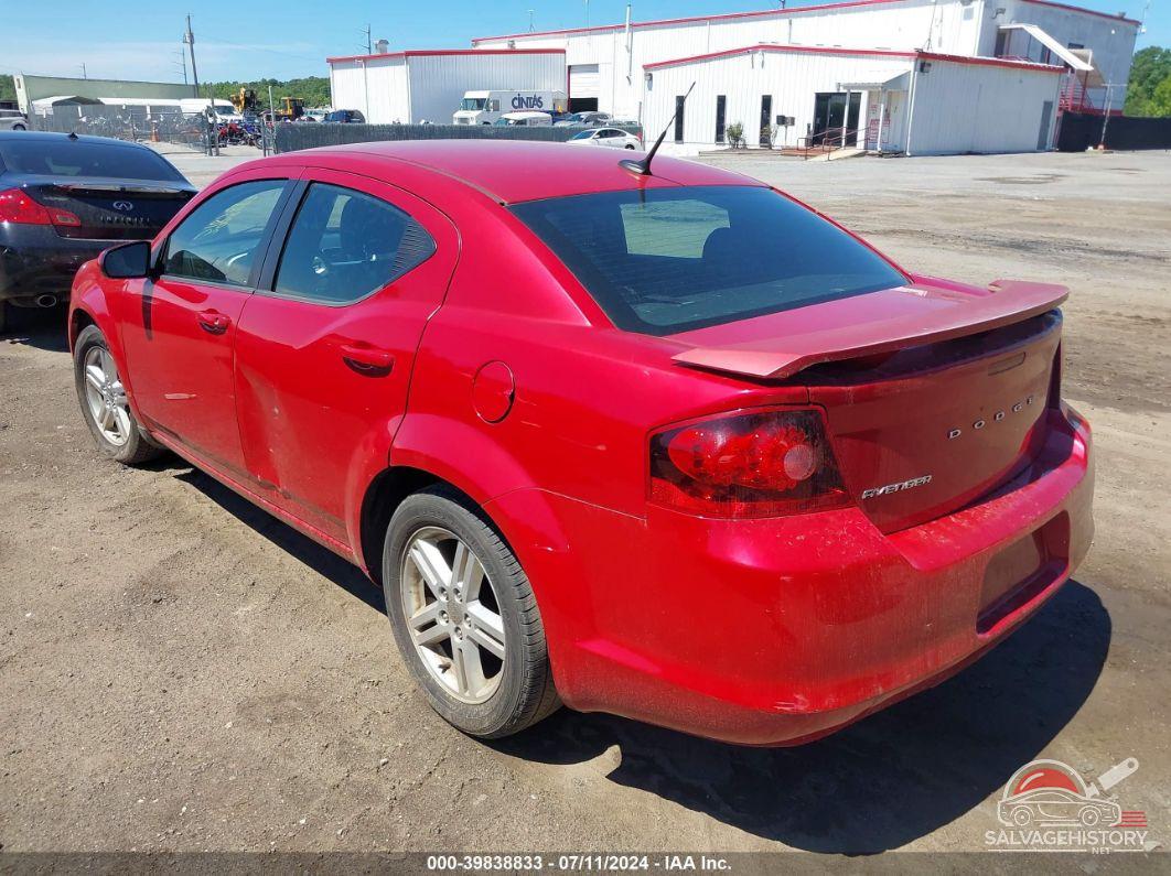 1B3BD1FB6BN536924 2011 DODGE AVENGER photo no. 3