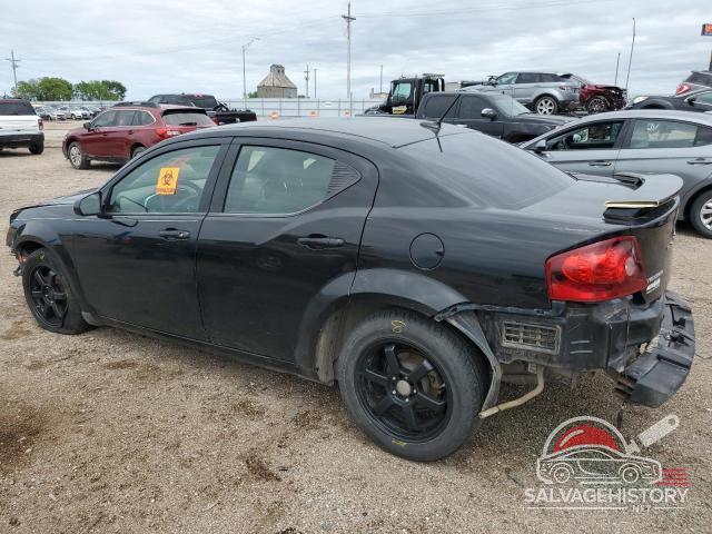 1C3CDZAB3CN137158 2012 DODGE AVENGER photo no. 2