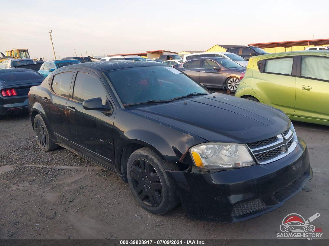 1C3CDZAB8CN323309 2012 DODGE AVENGER photo no. 16