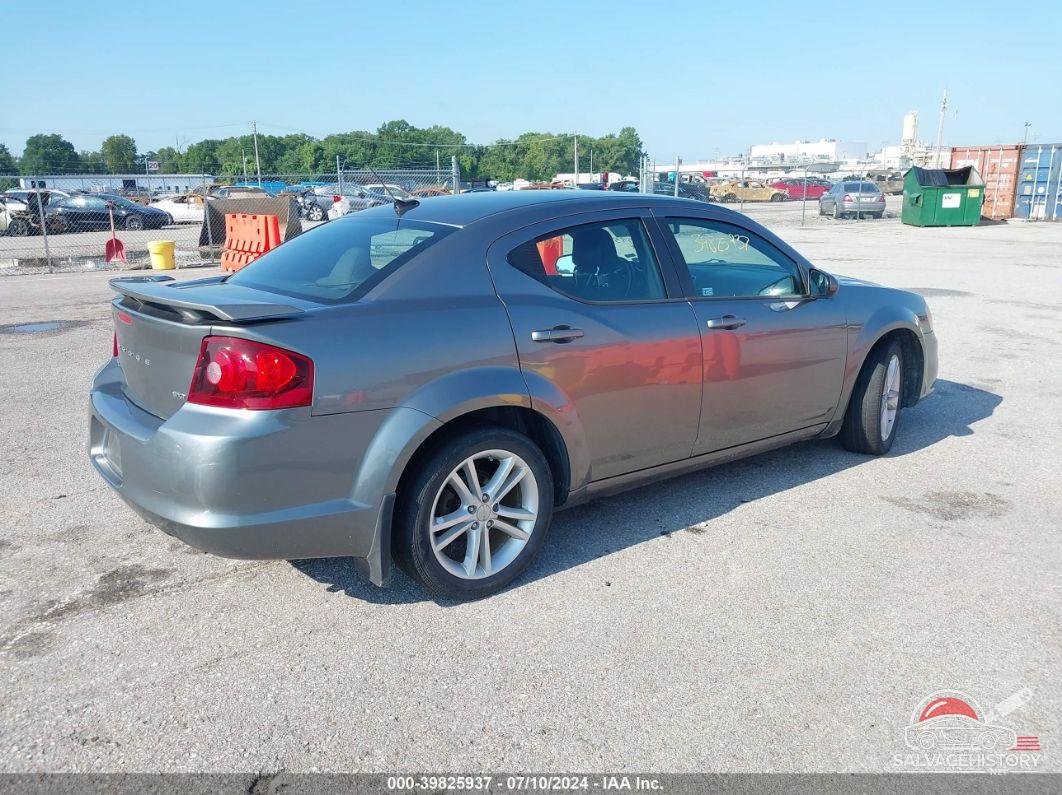 1C3CDZCB6CN183368 2012 DODGE AVENGER photo no. 4